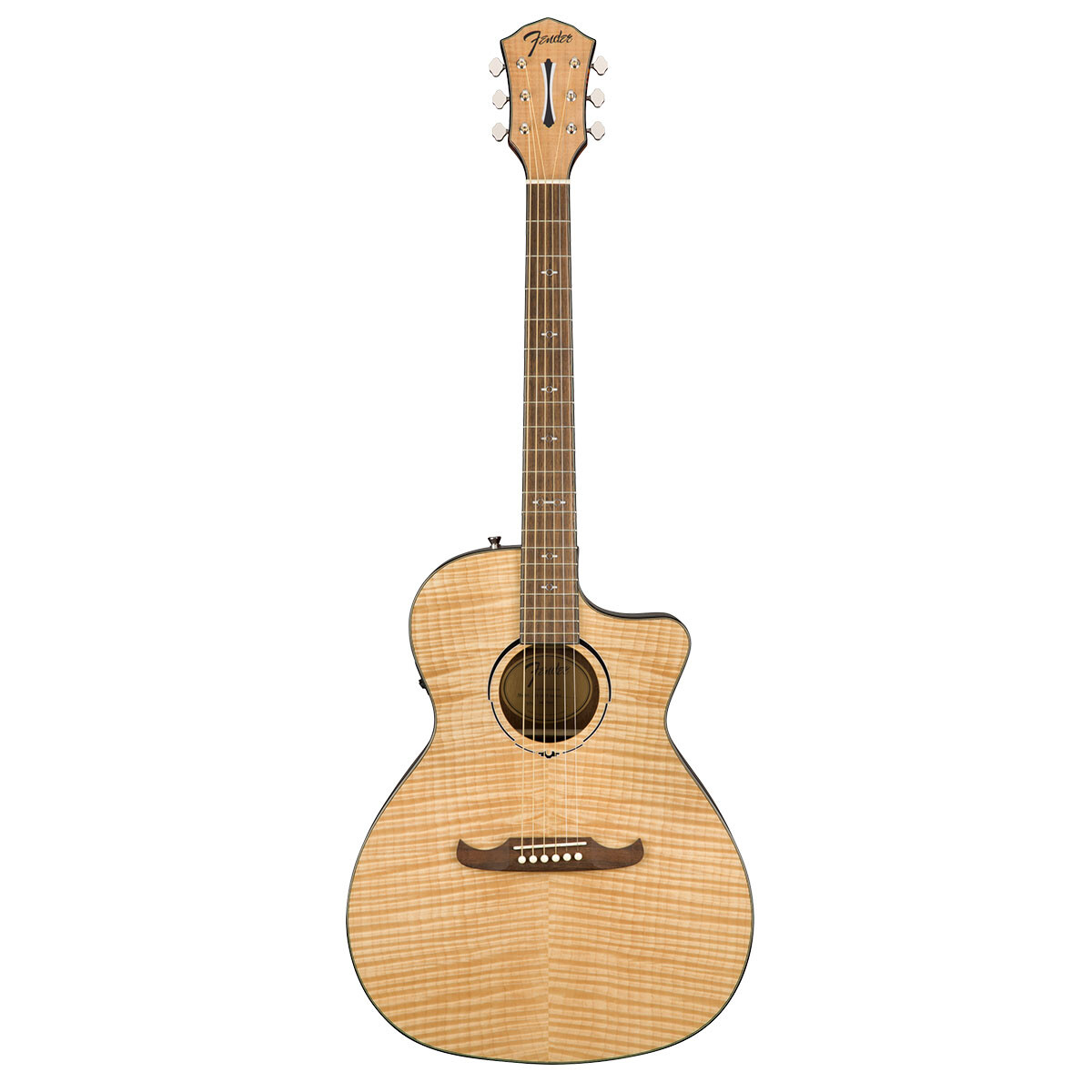 Guitarra Electro Acustica Fender Fa345ce Natural 