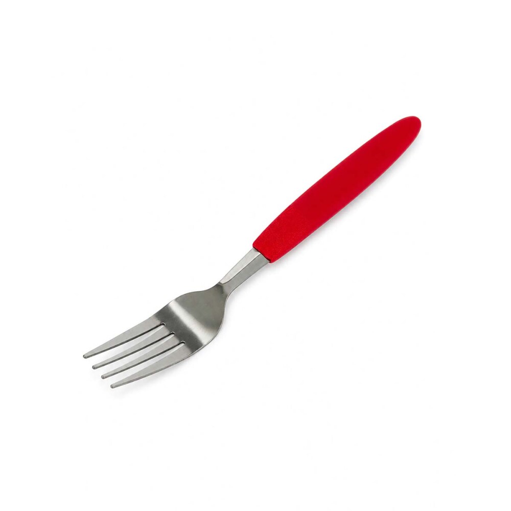 Tenedor mango plástico rojo KUTT Tenedor mango plástico rojo KUTT