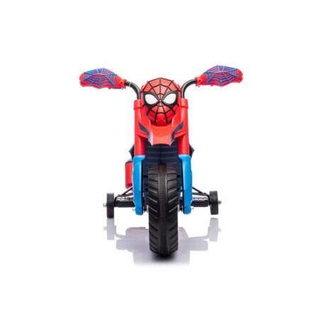 Moto Spiderman a Batería Rojo y azul