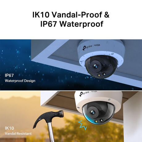 Cámara Seguridad Ext TP-LINK Vigi C240 Color Ip67 Día Noche 2K 4mp 001