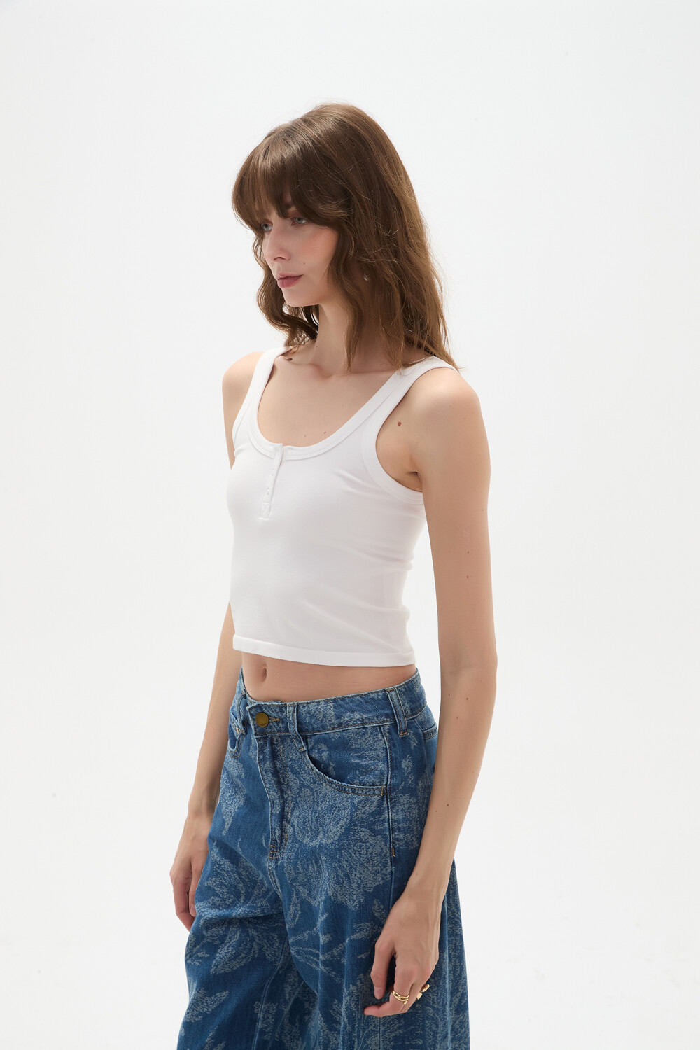 Musculosa Riesme Marfil / Off White