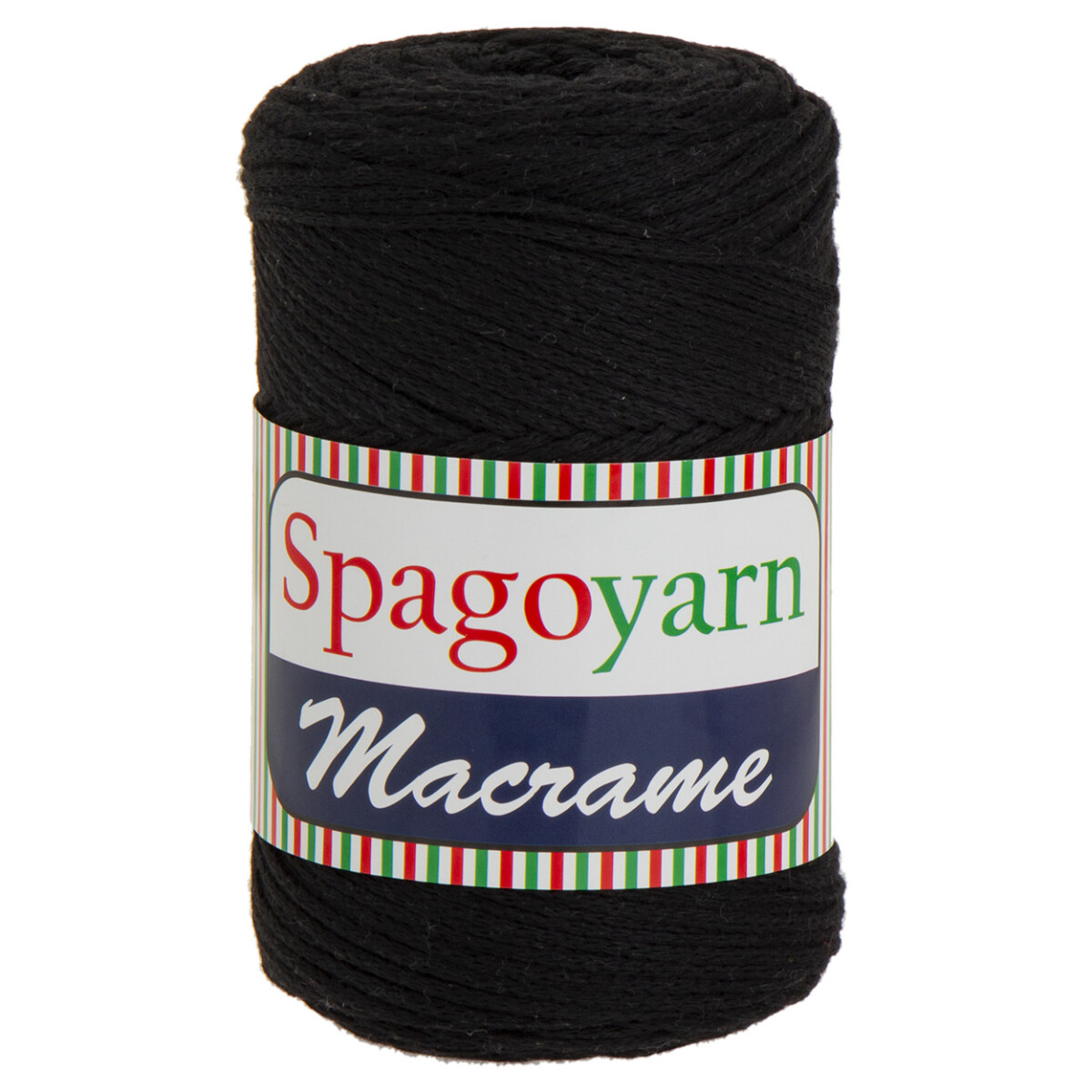 macrame 250 grs. - negro 