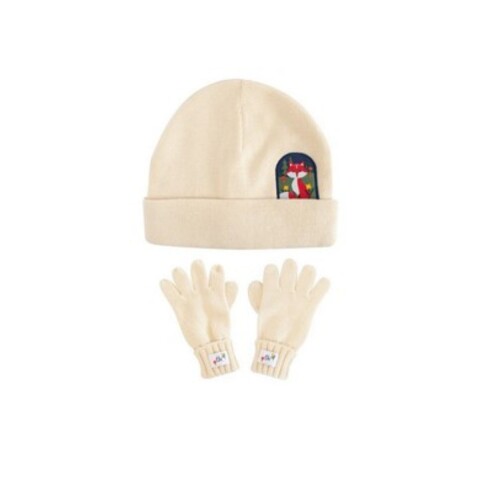 Set gorro con guantes Fox