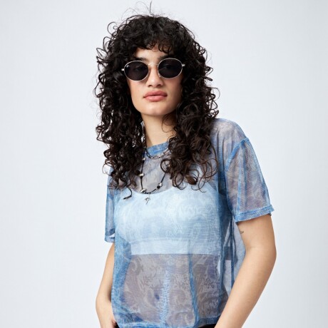 TOP RUST Azul Lavado