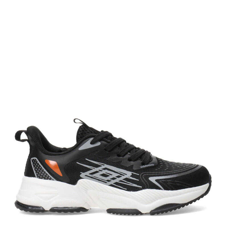Championes Infantiles Umbro Negro - Anaranjado