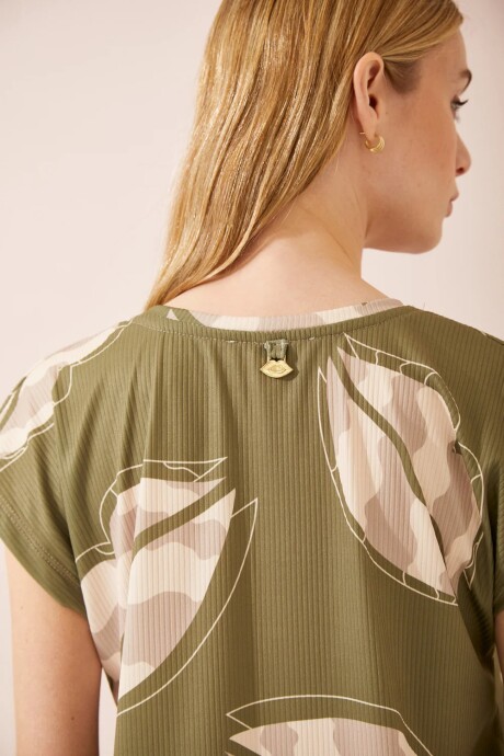 REMERA MUDRA VERDE