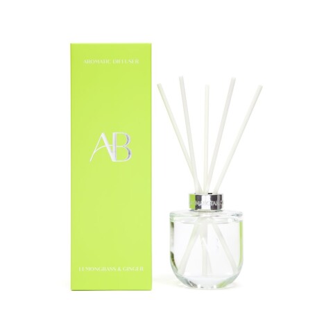 DIFUSOR DE AROMA 200ML LEMONGRASS/GINGER BLANCO DIFUSOR DE AROMA 200ML LEMONGRASS/GINGER BLANCO