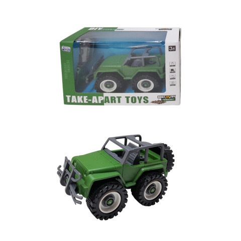 Outlet Jeep Didáctico para armar/desarmar 13x7.5x7.5cm Outlet Jeep Didáctico Para Armar/desarmar 13x7.5x7.5cm