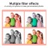 Cámara De Fotos Infantil Con Pantalla 2' Fácil De Usar Variante Color Rosa