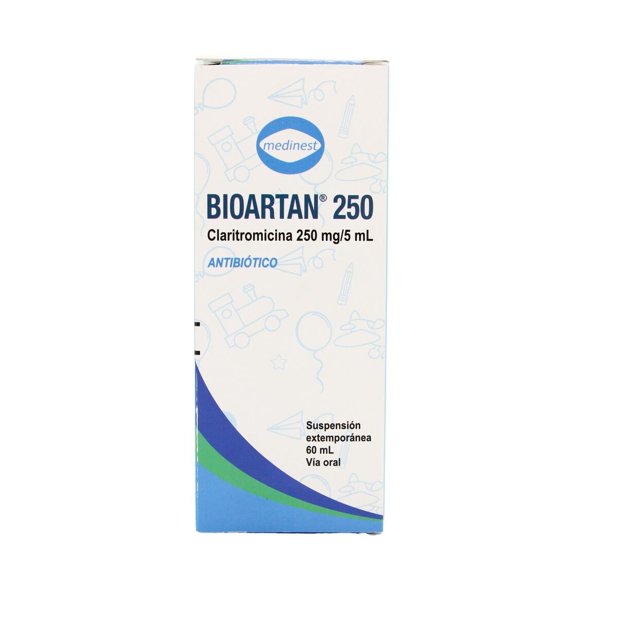 BIOARTAN 250 MG. SUSP. FR. X 60 ML. 
