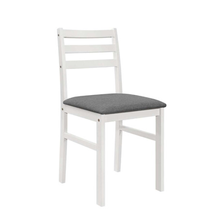 Juego de Comedor 4 sillas New Starter Blanco