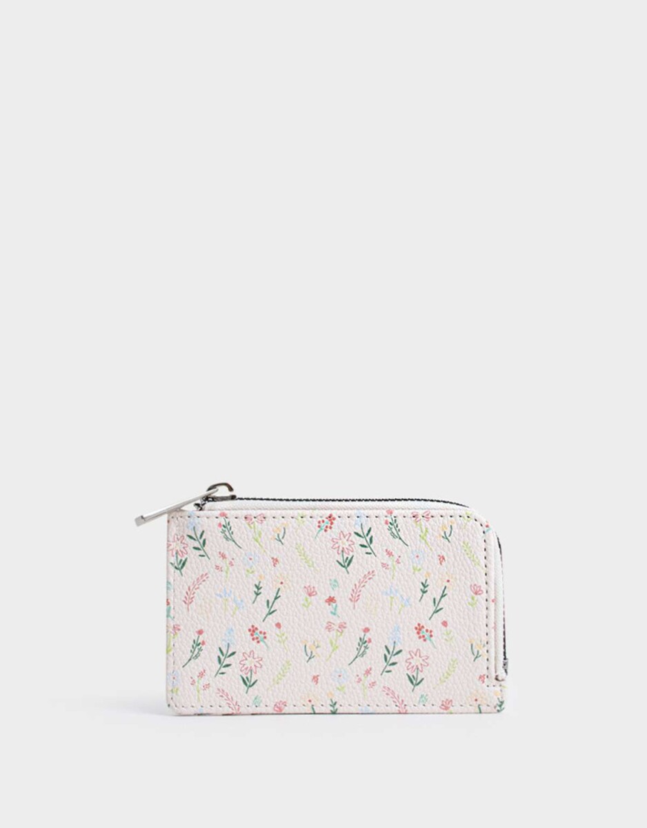 Tarjeteros - Estampado Flores 