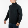 Diadora Men micropolar Half Zip SWEATER - BLACK Negro
