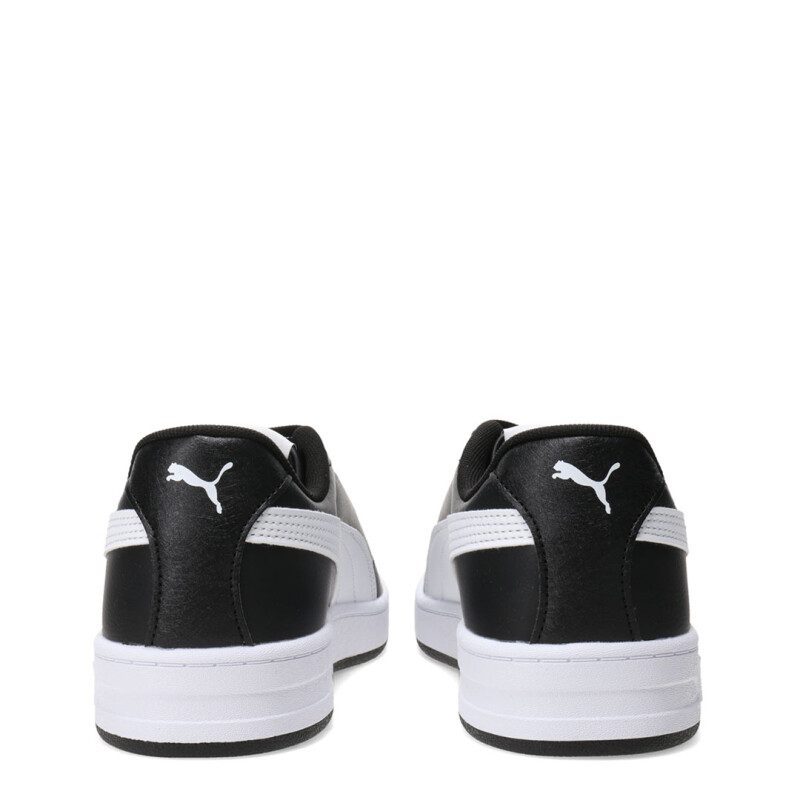 Championes de Hombre Puma Court Classic Clean Negro - Blanco