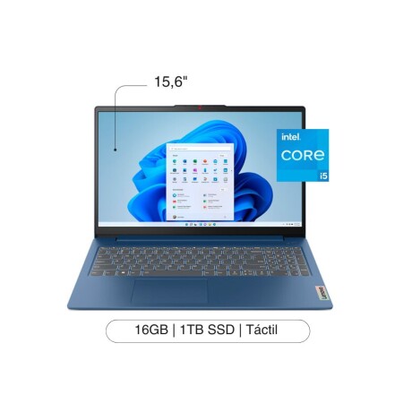 Notebook LENOVO IP 3 15,6' FHD Touch 1TB / 16GB RAM I5-12450H W11 Notebook LENOVO IP 3 15,6' FHD Touch 1TB / 16GB RAM I5-12450H W11