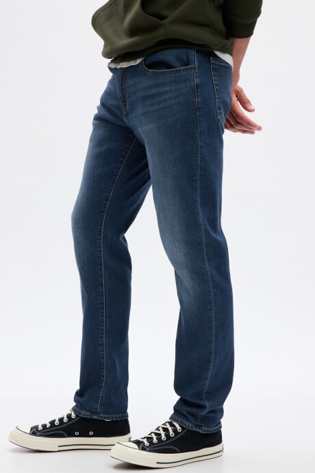 Jean Slim Soft Hombre Medium Wash