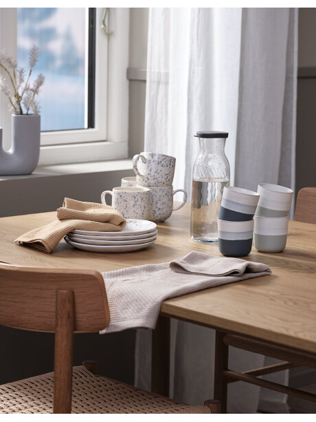 Taza FREDERIK 20cl azul/verde 2 uds Taza FREDERIK 20cl azul/verde 2 uds