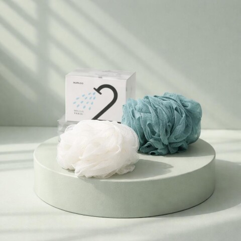 ESPONJA DE DUCHA 2PCS -AZUL ESPONJA DE DUCHA 2PCS -AZUL