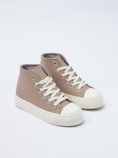 Bota acordonada Lila