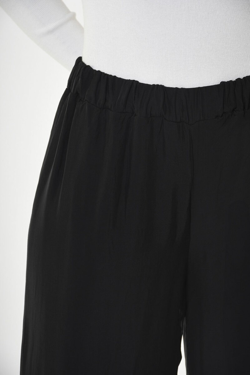 PANTALÓN ANCHO Negro