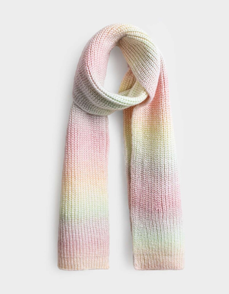 Bufanda Infantil Arcoíris - Combinacion Arcoiris 