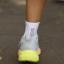 Medias Running Tobillera Unisex Blanco
