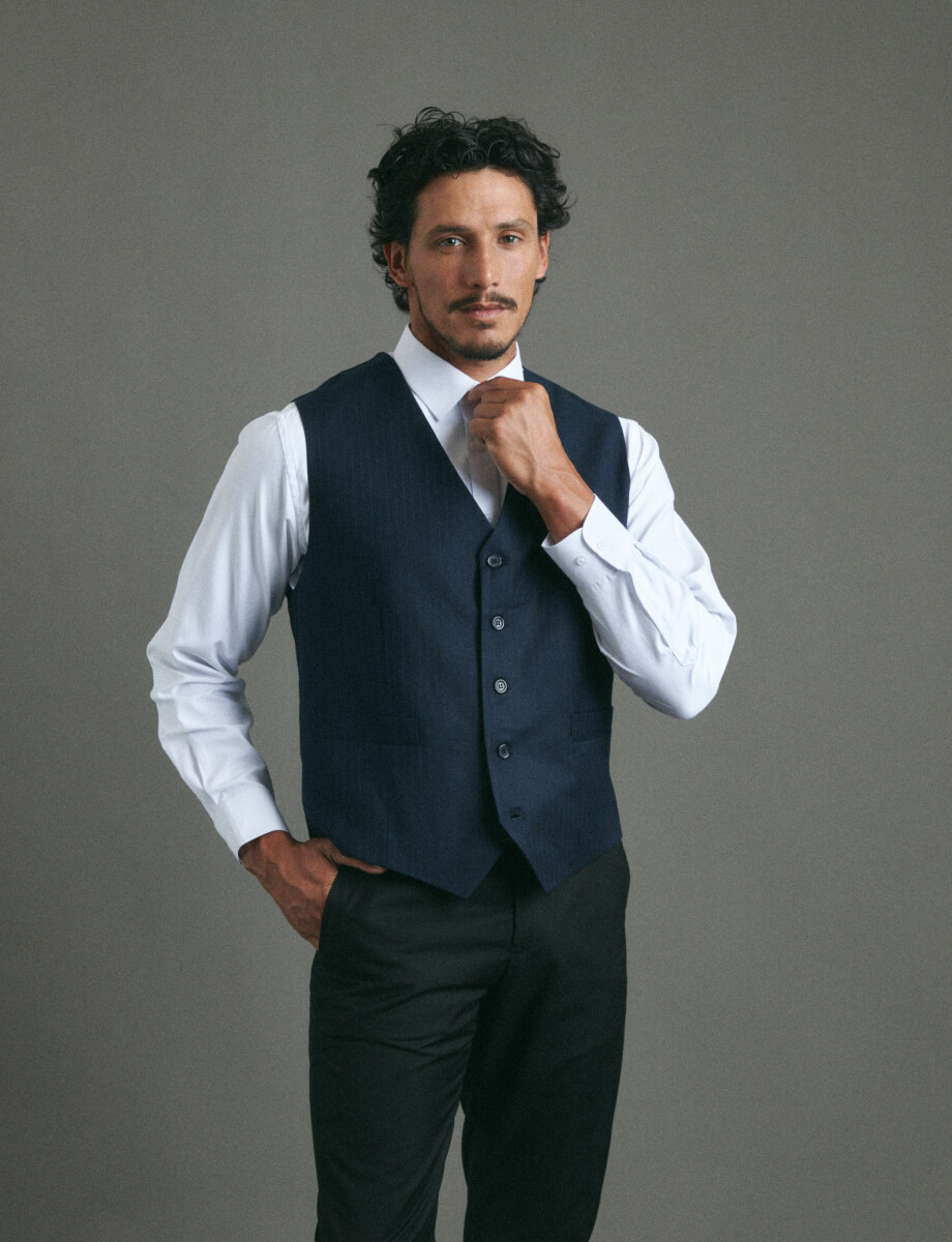 470475 CHALECO VESTIR HARRINGTON SELECT Azul Oscuro