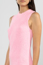 TEE KNIT DRESS Cadaques Bubblegum