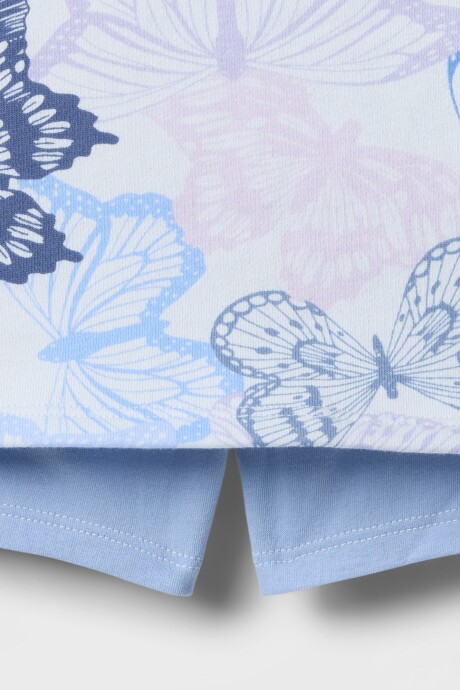 Short Pollera Logo Gap Niña Butterfly