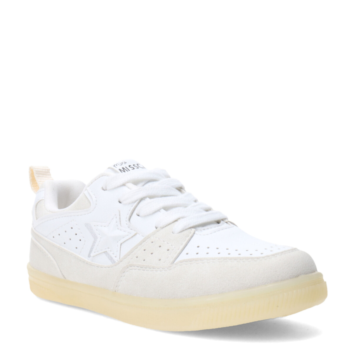 Deportivo PAUKA acordonado MINI MissCarol - Beige 