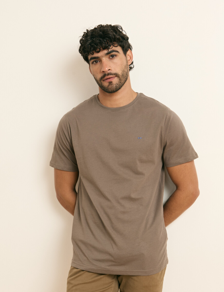 520658 T-SHIRT HARRINGTON LABEL Kaki