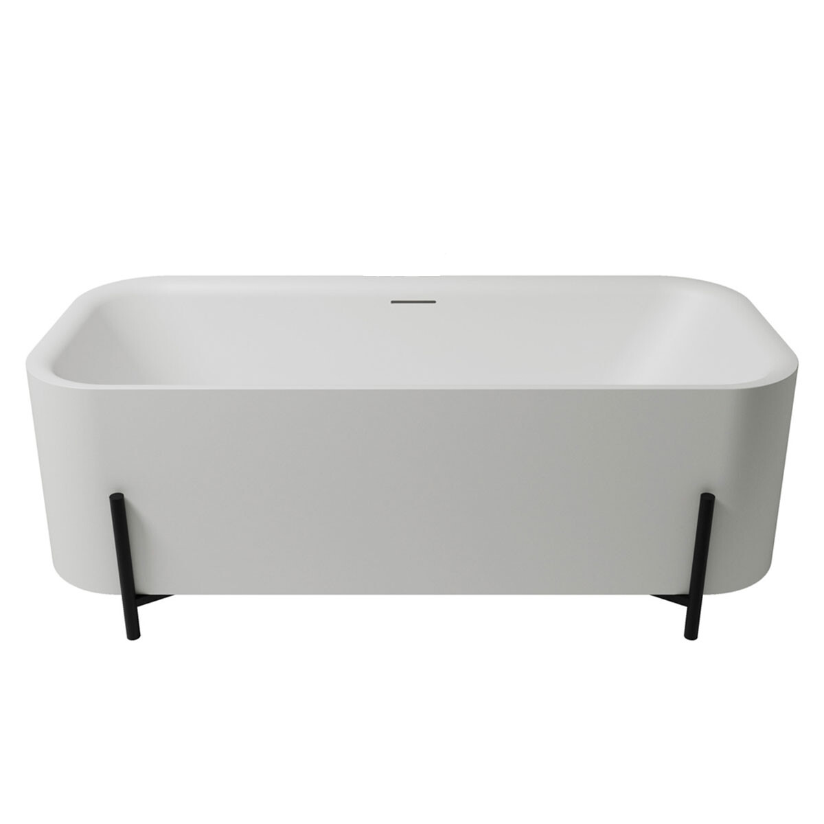 Bañera Simple Rectangular Blanco Acrilico 75X170 Pieza 