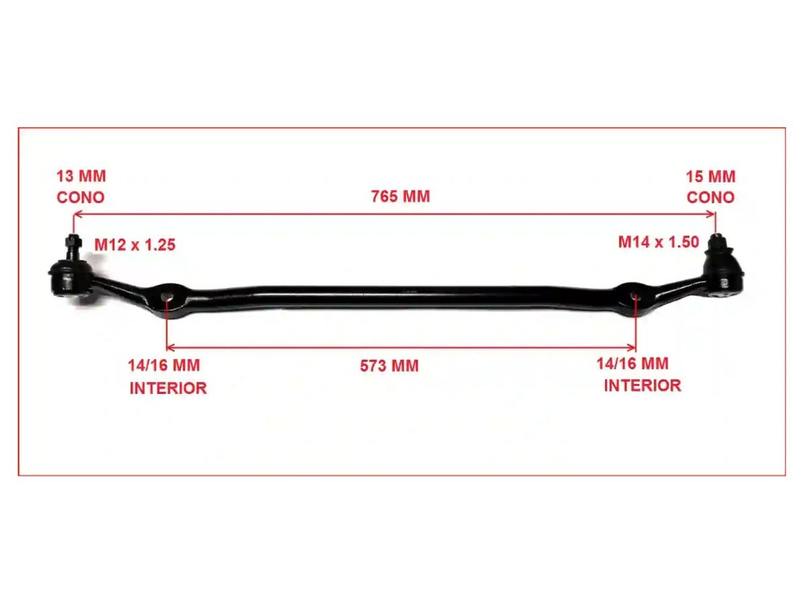 Barra De Direccion Toyota Hilux 89-04 