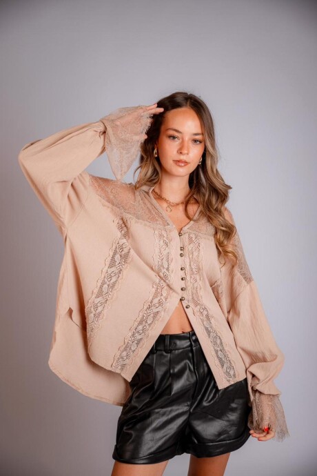 Camisa REGINA Beige
