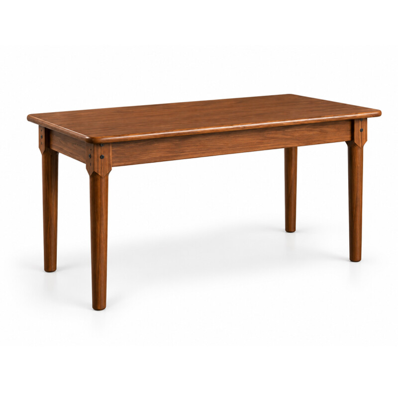 JUEGO DE COMEDOR DRESDEN 6 SILLAS NOGAL TAPIZADAS LINO BLANCO 160X0.80 TELA FOCCUS Juego De Comedor Dresden 6 Sillas Nogal Tapizadas Lino Blanco 160x0.80 Tela Foccus