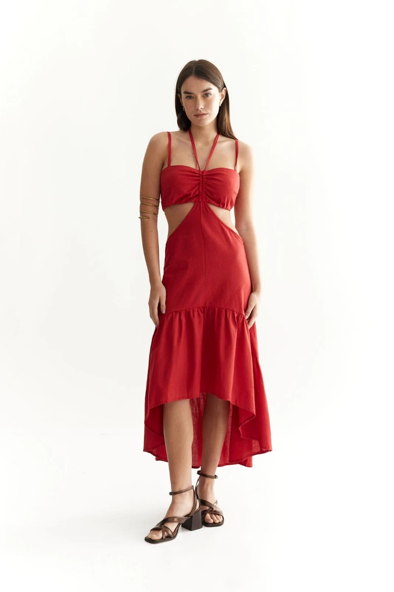 Vestido Cordoba rojo s