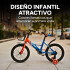 Bicicleta Infantil Doumoer R16 Canasto Parrilla Guardabarros Azul 1