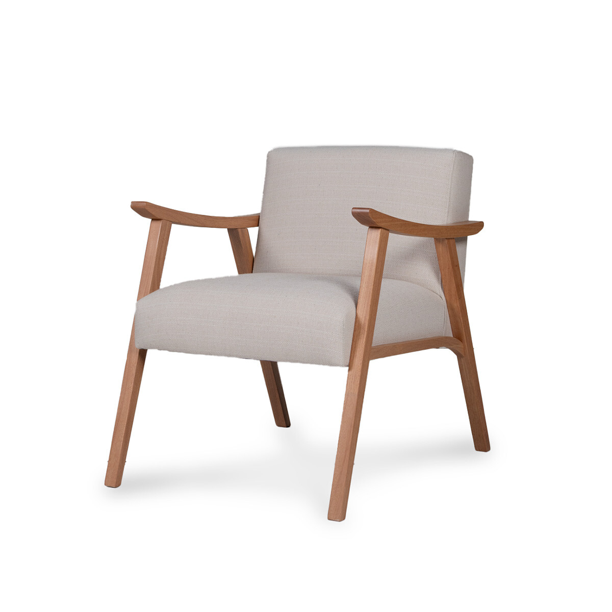 Butaca Ravena - Tela Rústica - 218-G2 (Cruda) 