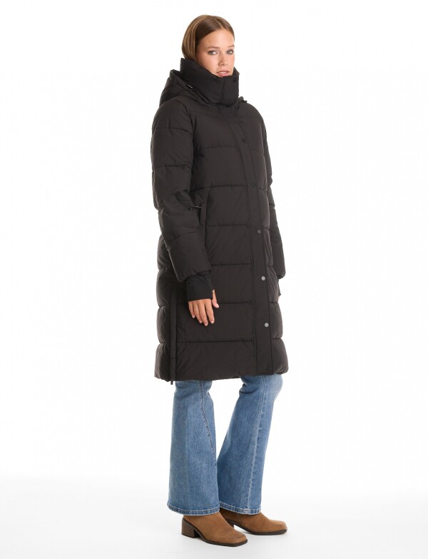 Campera Abrigo NEGRO