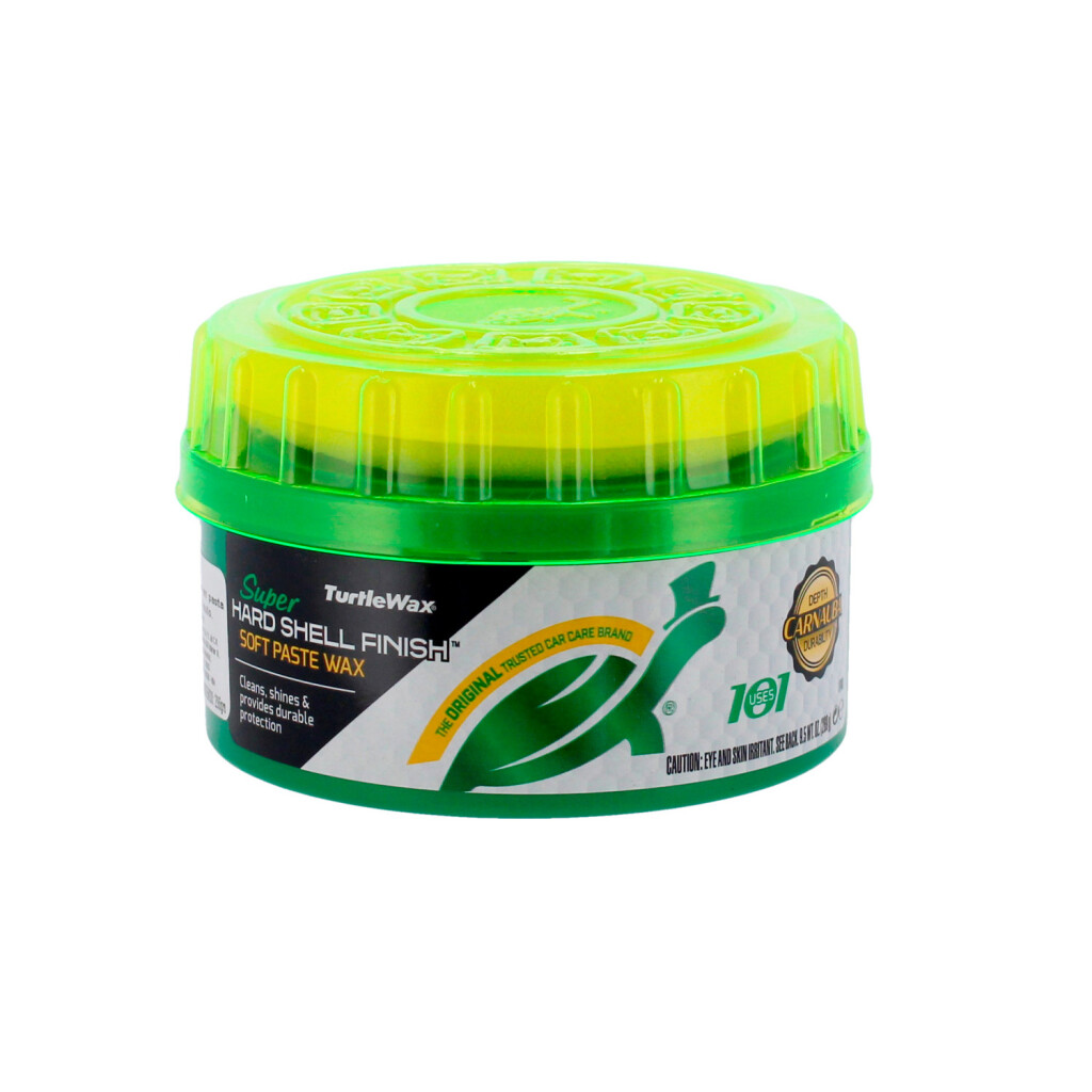 LIMPIEZA Y ACABADO - CERA 270GRS PASTA CON ESPONJA TORTUGA (TURTLE WAX)