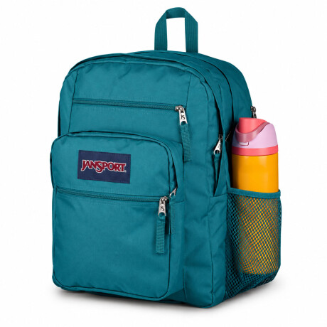 Mochila Escolar Laptop Jansport Big Student Original Urbana Emerald Pool