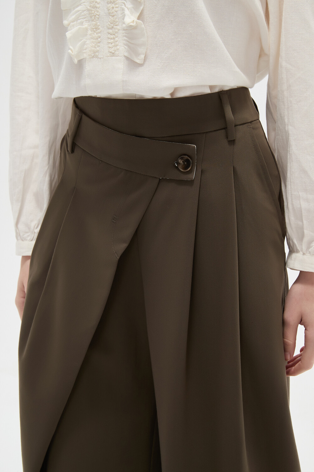 Pantalon Naris Verde Oliva Oscuro