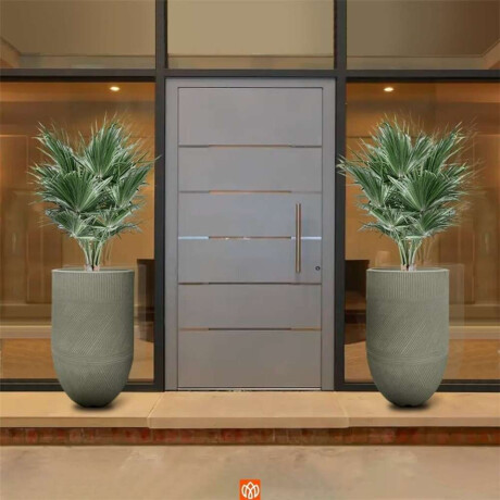 MACETA ARGOS 28X57 CEMENTO