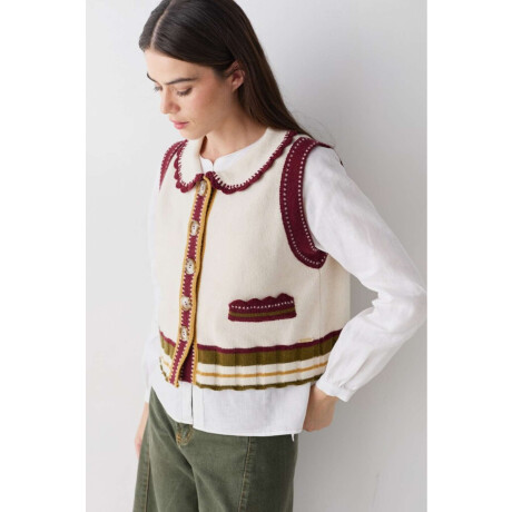 Pre Venta Chaleco Cutie Crudo