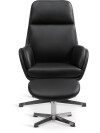 Sillón/apoya pies TANKEDAL 1 cuerpo polipiel negro Sillón/apoya pies TANKEDAL 1 cuerpo polipiel negro