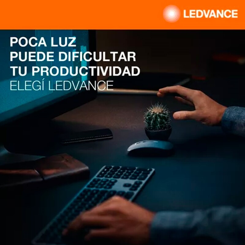 LAMPARA LED LEDVANCE OSRAM DIM 8.5w 3000K Lámpara LED LEDVANCE OSRAM Dimerizable 8.5W Luz Cálida