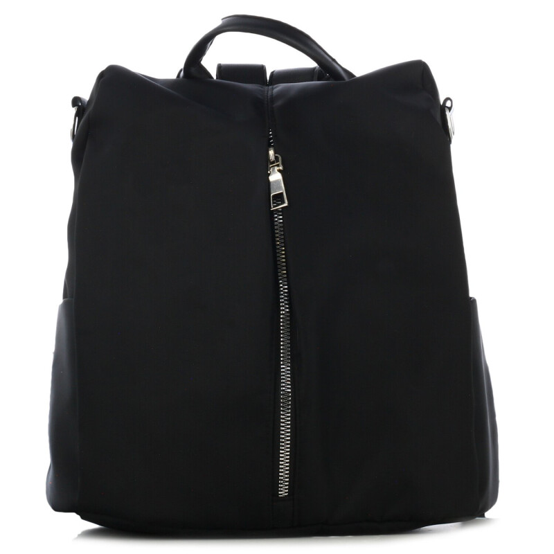 Mochila Miss Carol con cierres metalicos BERILO Negro