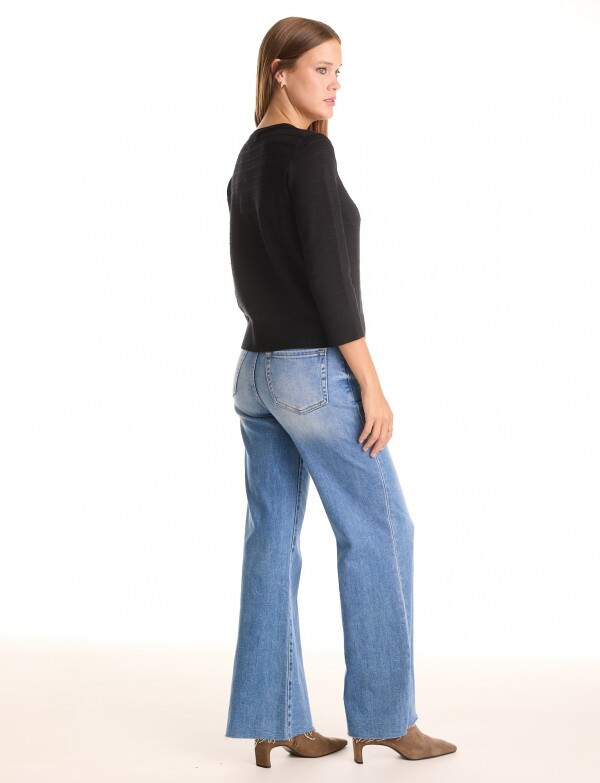 Cardigan Basico NEGRO