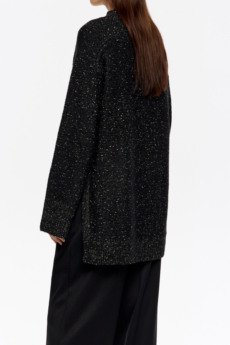 SWEATER TEJIDO Negro