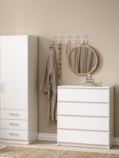 Cómoda TANGBJERG 4 cajones blanco Cómoda TANGBJERG 4 cajones blanco